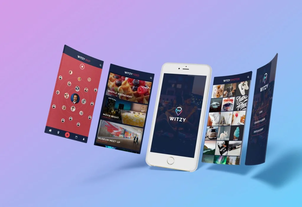 Witzy: Making Plans Happen project interface